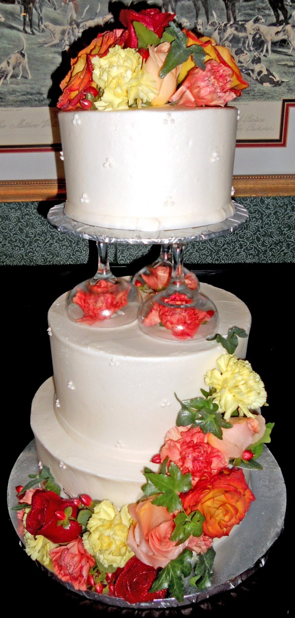Elegant Wedding Cake Pastry