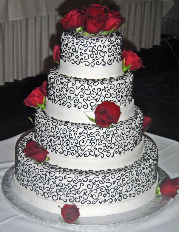 Elegant Wedding Cake Pastry